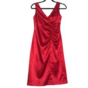 Blondie Nites By Linda Bernell Red Evening Dress 4